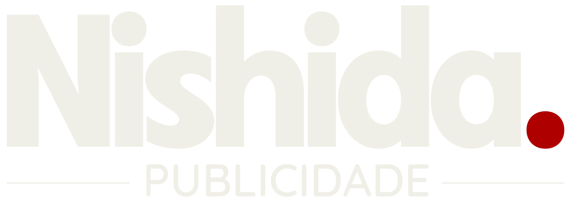 Logotipo Nishida Publicidade, agência que desenvolveu o site